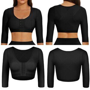 Arm Shaper Compression Bra Shaper Posture Correction Sz L Beige RUNS SMALL NWOT